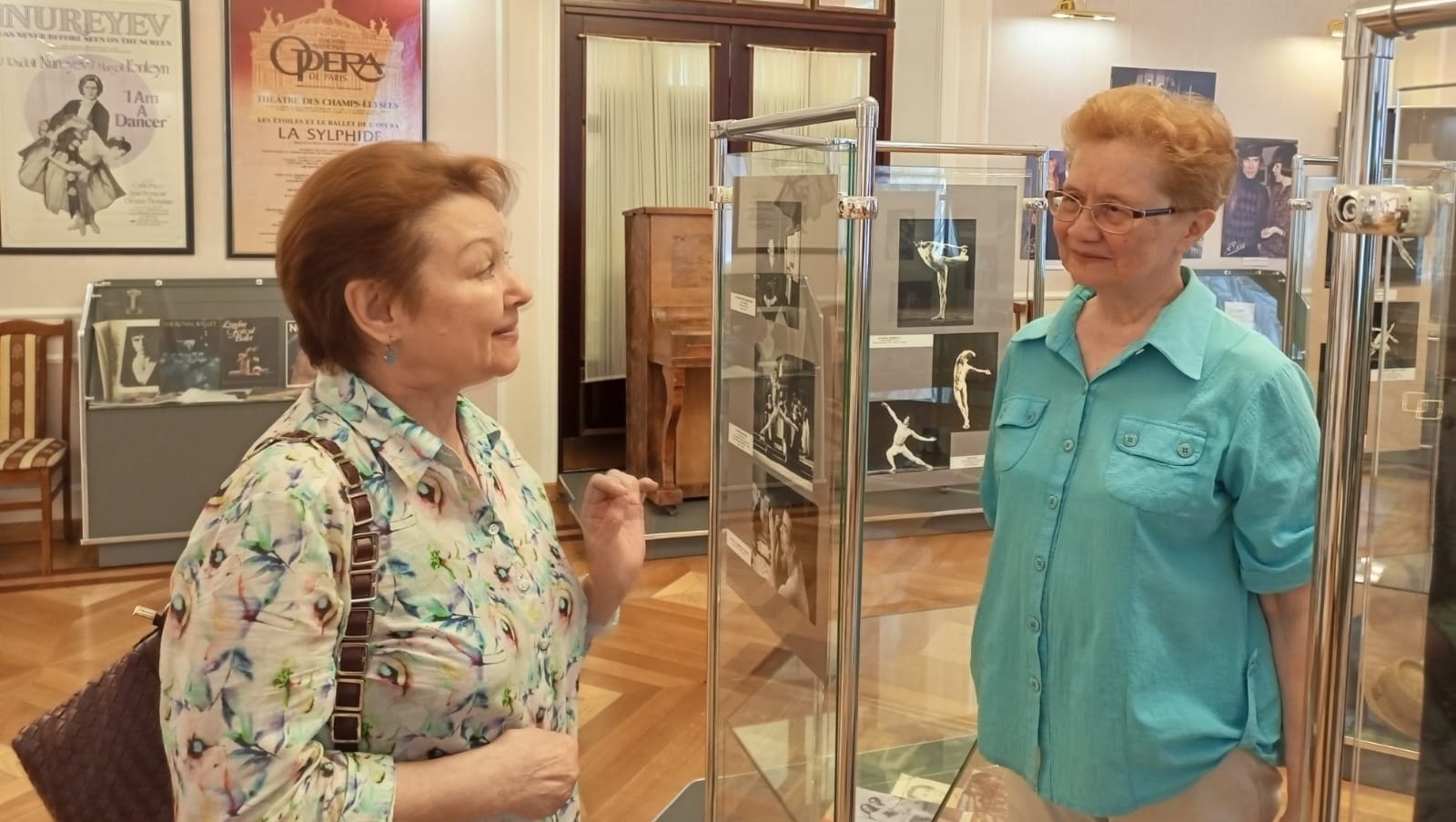 Наилә Юлтыева башҡорт балетының художество етәксеһе Леонора Ҡыуатова менән