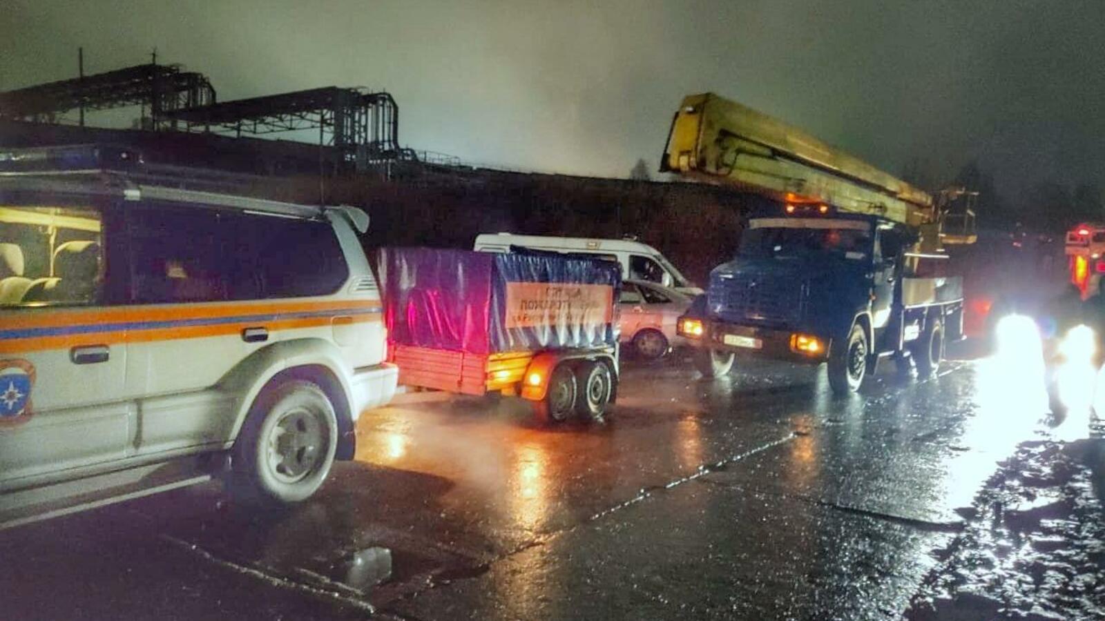 пресс-служба МЧС и профильных ведомств