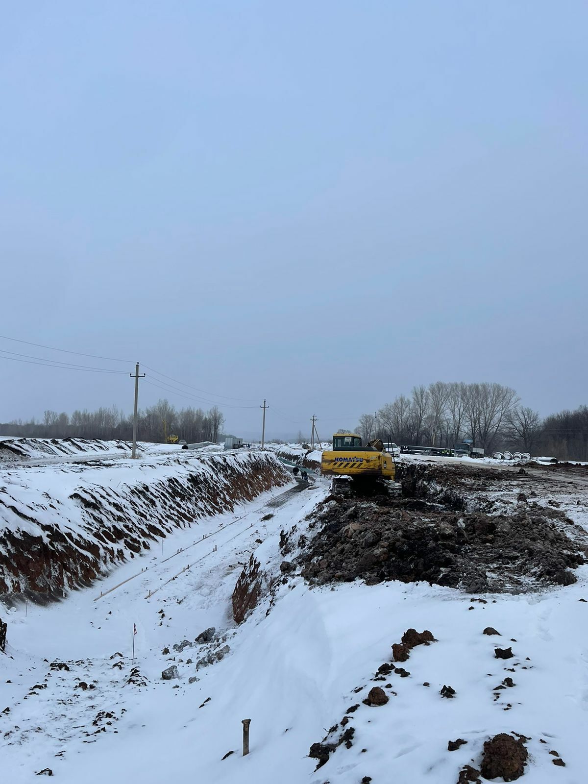 В Уфе проложили первые пять км трубопровода коллектора «Затон – Восточный»