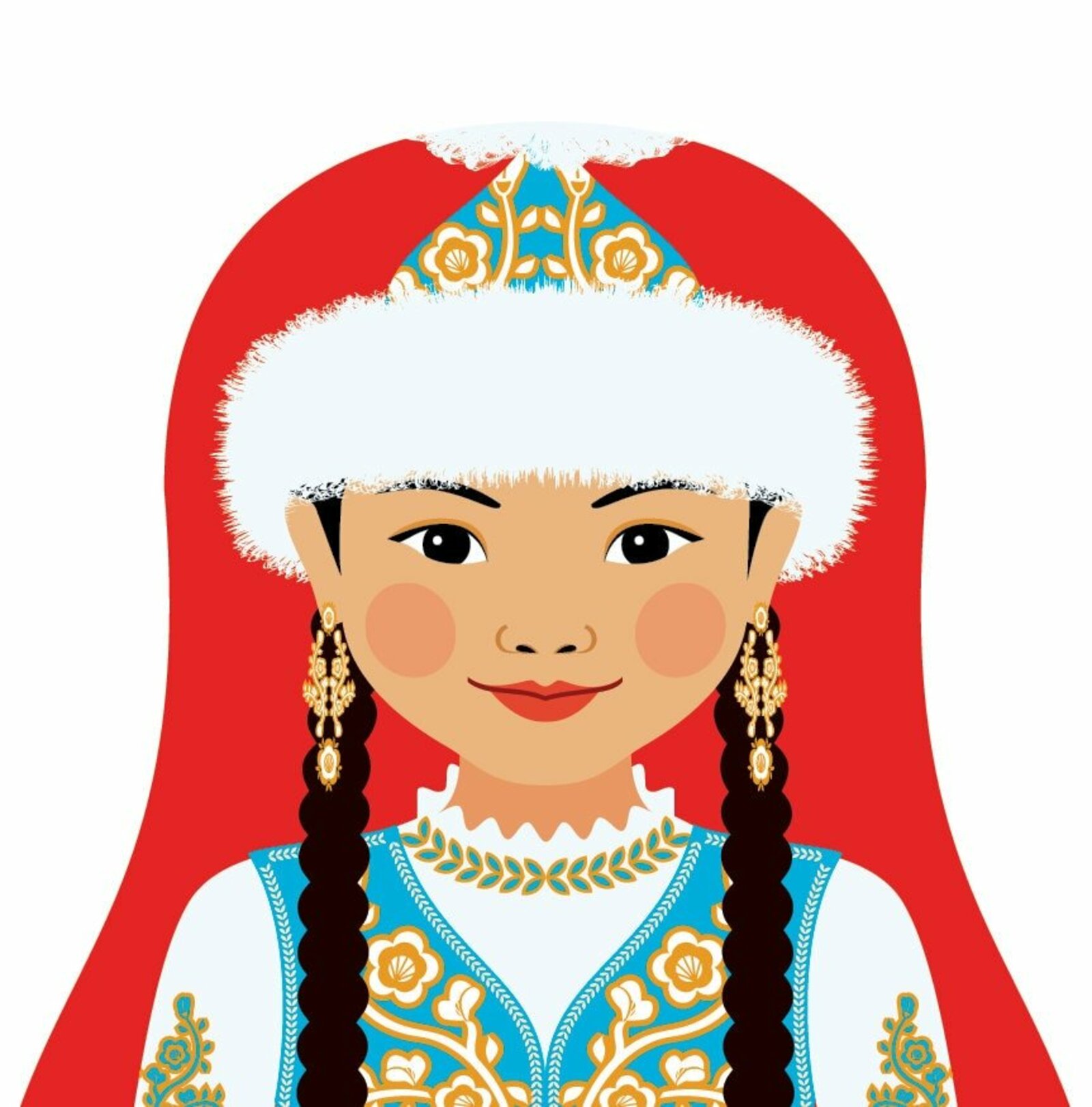Трафарет саукеле для детей