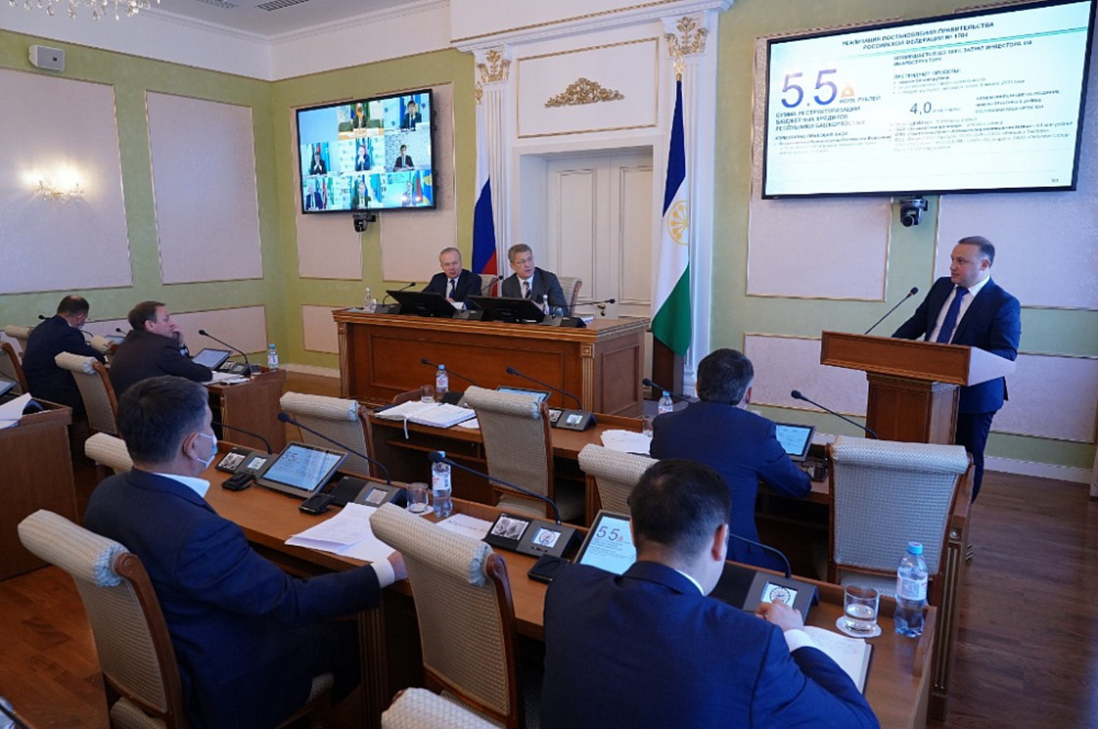 В Башкирии обсудили реализацию отраслевых инвестпроектов