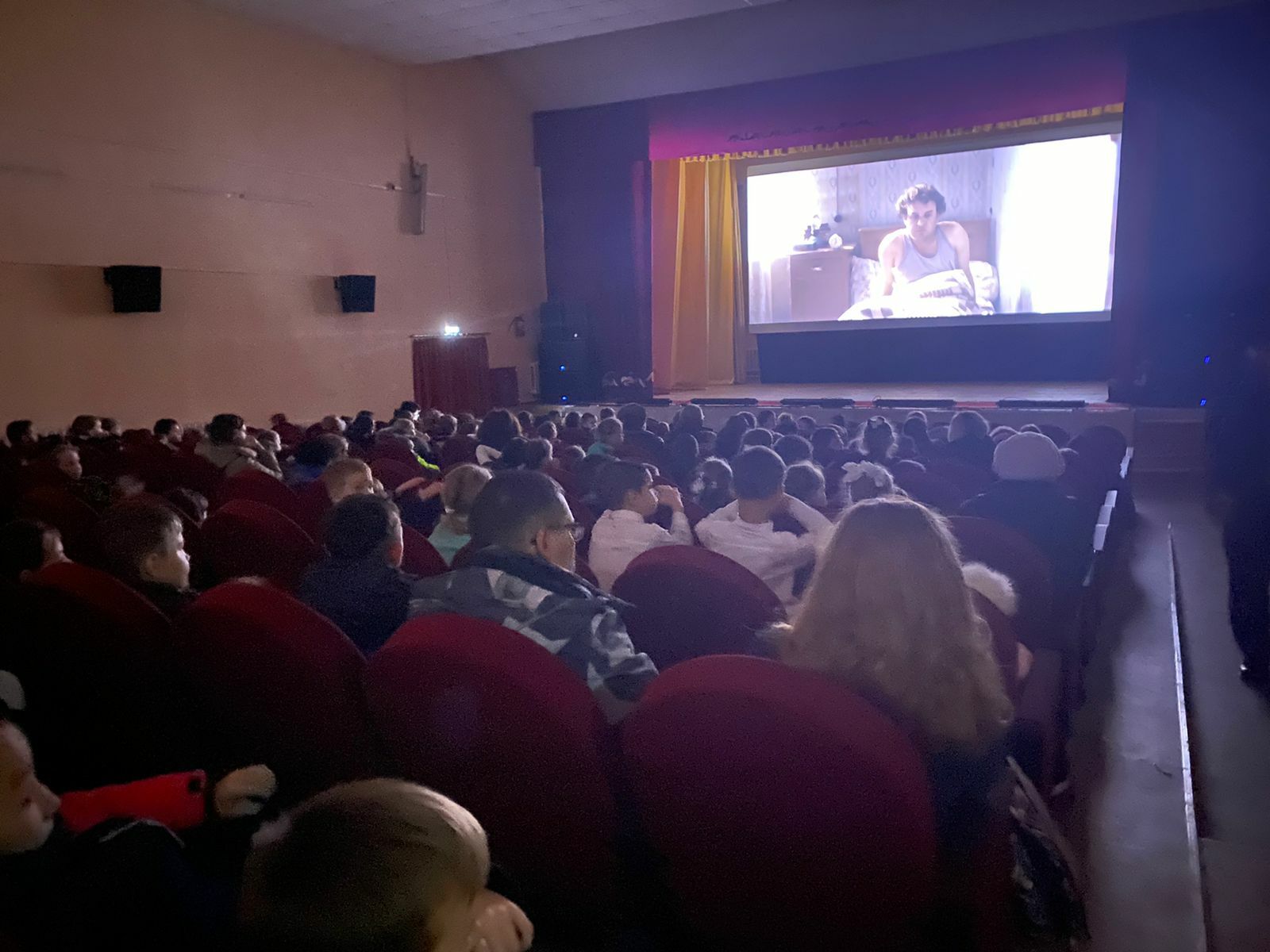 В селе Краснохолмский Башкортостана открылся кинозал