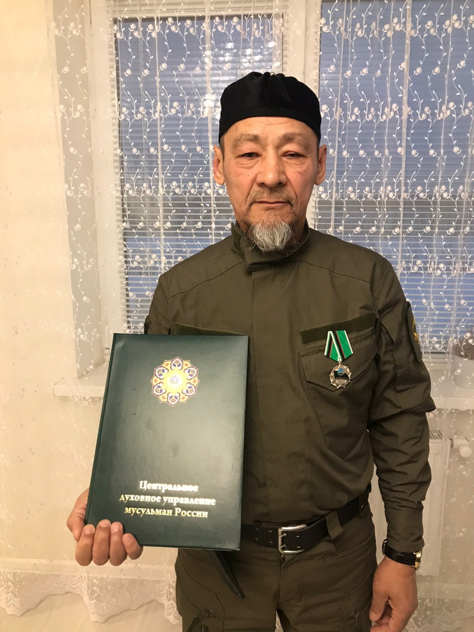 Духовный наставник башкирских батальонов награжден орденом «Вера и Честь»