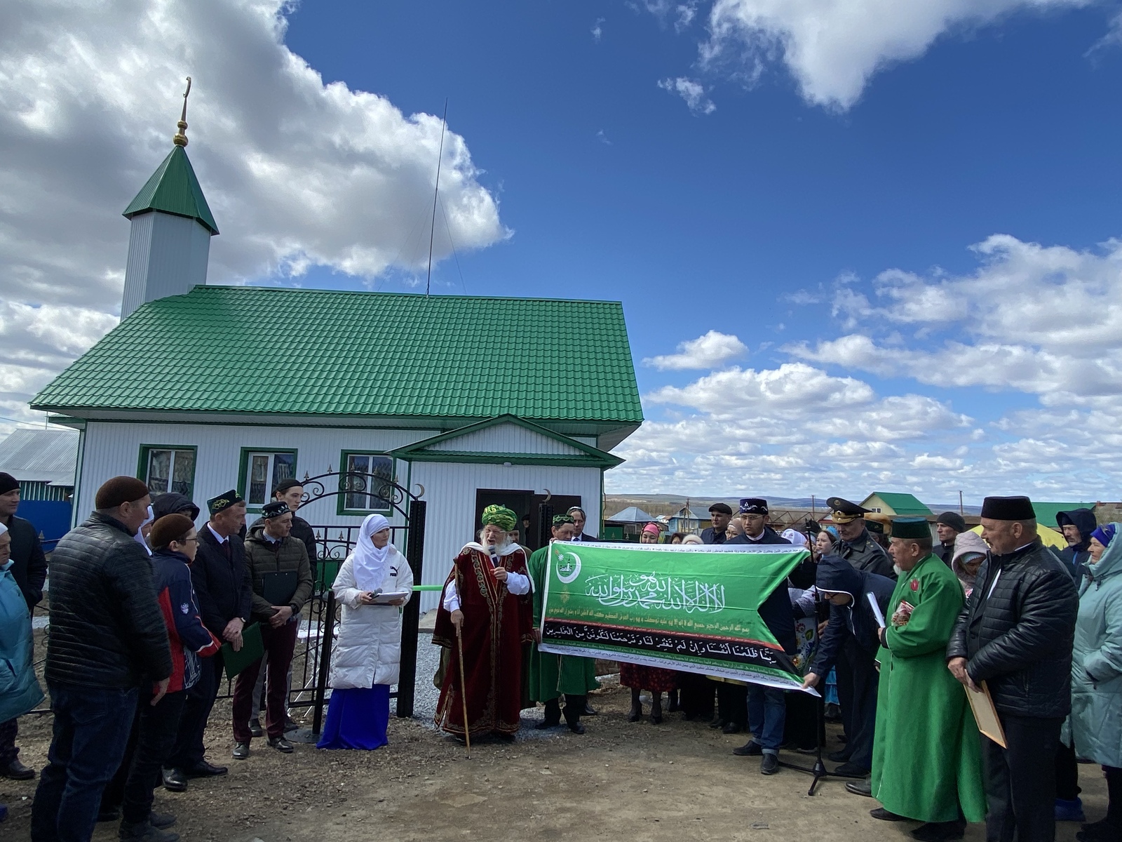 В Кигинском районе открылась новая мечеть