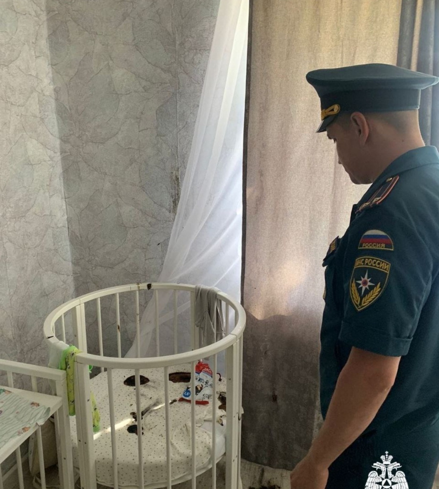 В Башкирии осудили мужчину, случайно поджегшего кроватку с ребенком
