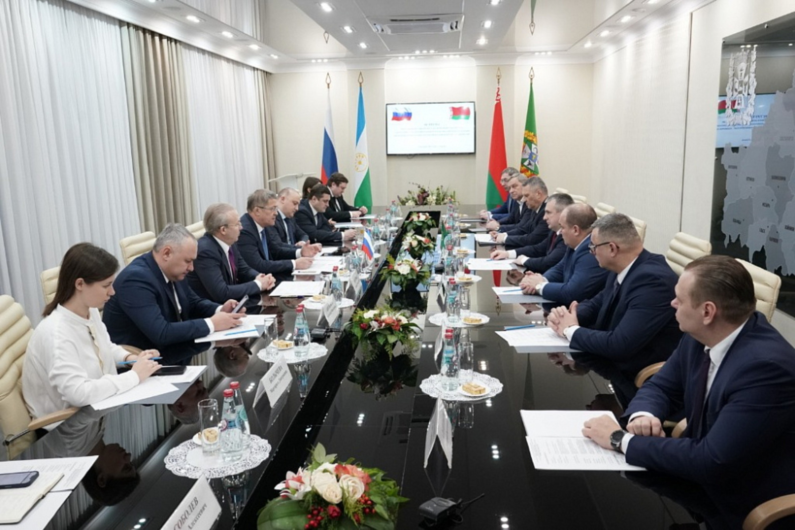 Встреча с Председателем Гомельского облисполкома Беларуси Иваном Крупко