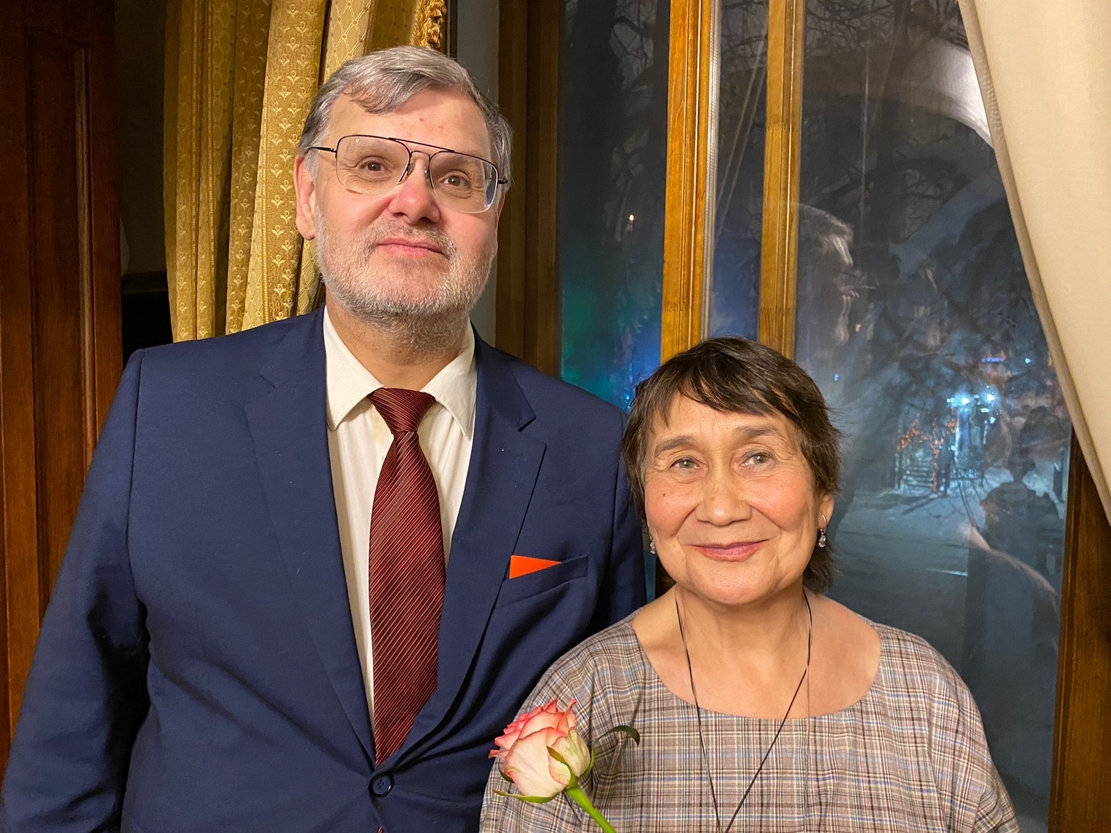 Айдар Хусианов и Гульсира Гиззатуллина