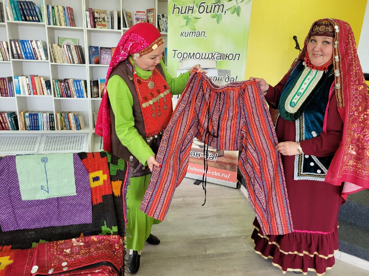 В библиотеке села Верхнеиткулово провели очередное культурное мероприятие