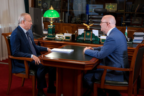 Андрей Назаров провел рабочую встречу с заместителем руководителя Федерального казначейства