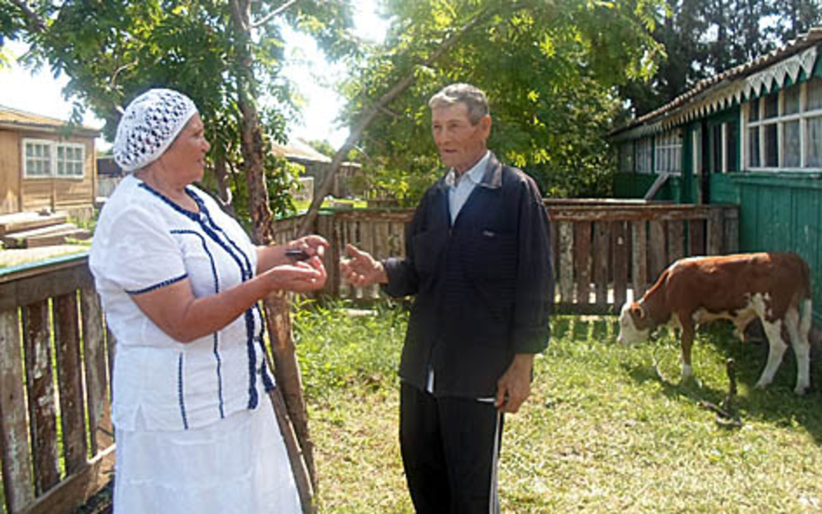 Староста села Уразметово найдет ключ к сердцу каждого человека.
