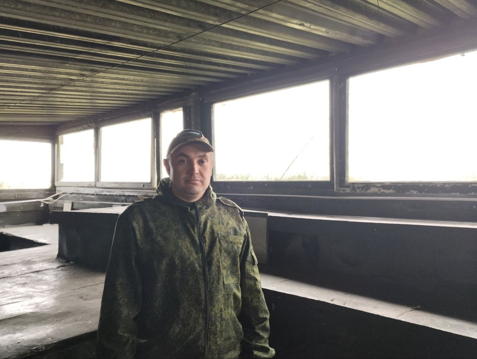 из личного архива   Айрат Низаметдинов проходит боевое слаживание в составе батальон им. Даяна Мурзина.