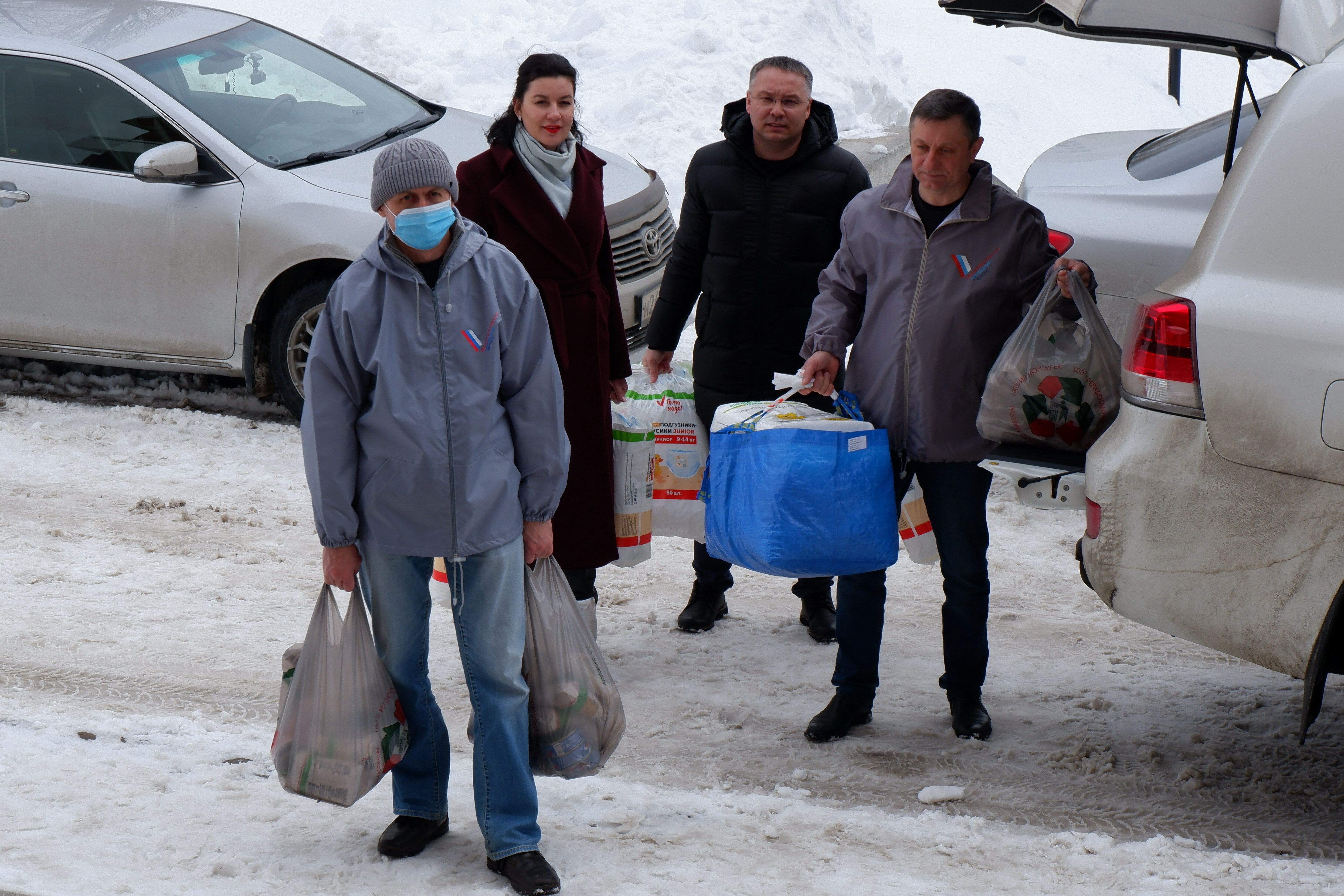 #МыВместе: предприниматели Башкортостана передали гуманитарную помощь жителям Донбасса.