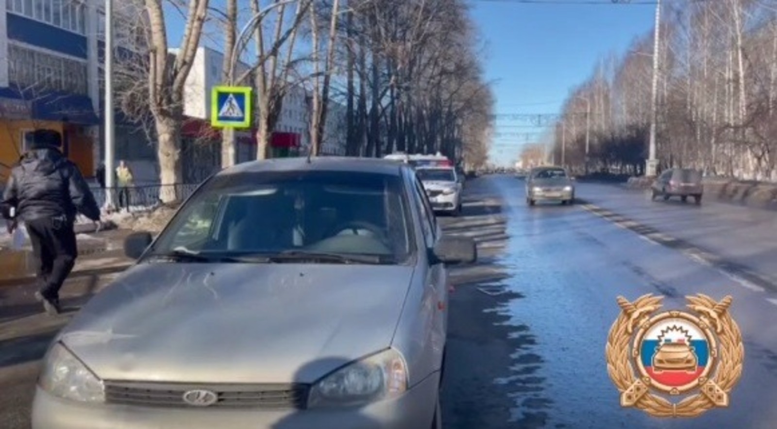 скриншот видео пресс-службы УГИБДД по РБ