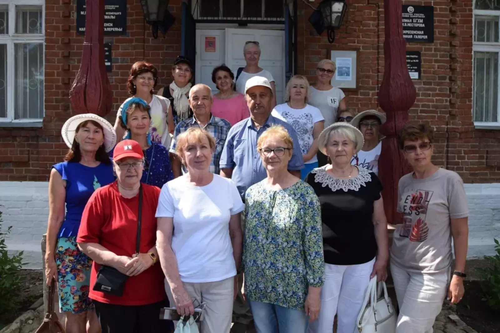 Пенсионеры из Уфы посетили село Воскресенское