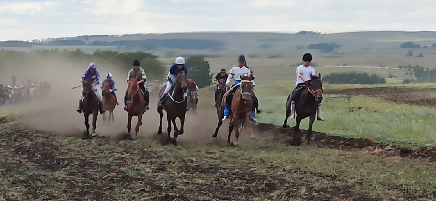 В рамках фестиваля башкирской лошади проходят финал игры «Ылак» и скачки