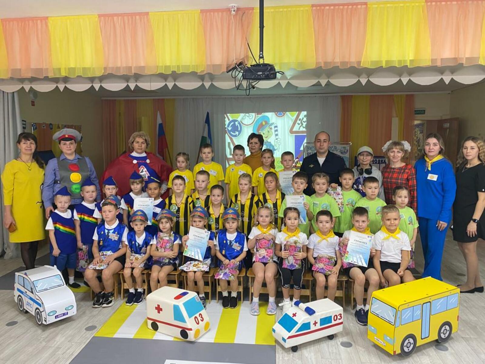 В Благовещенске прошел районный конкурс для дошкольников по изучению ПДД «Безопасное колесико - 2022»