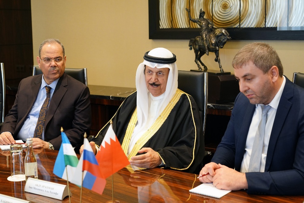 Встреча с президентом Высшего совета по делам ислама Королевства Бахрейн Абдулрахманом бин Мохаммедом Аль-Халифой