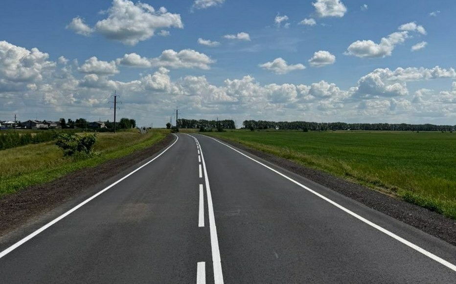 В Башкирии отремонтировали дорогу Дюртюли – Груздевка