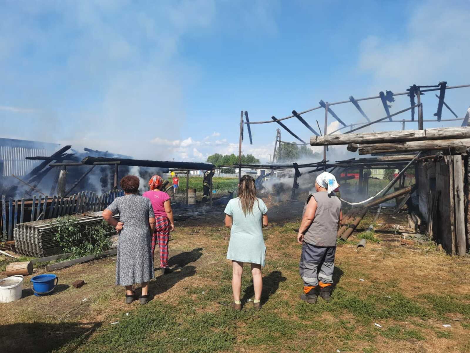 ПСЧ-109 Янаула: пожар в Истяке, два вызова в Дом пионеров и школьников