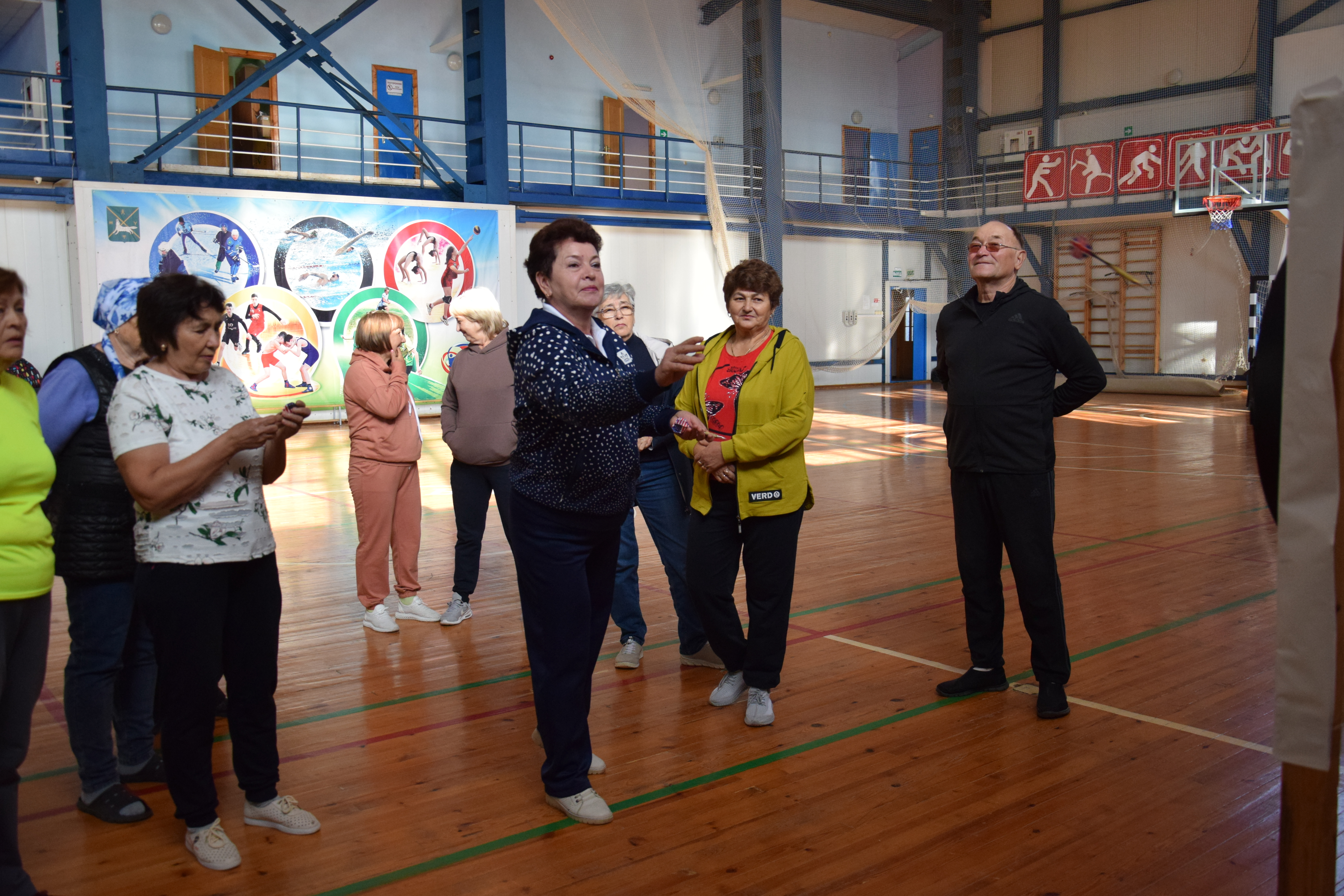 В Бураево прошли спортивные соревнования ко Дню пожилых людей