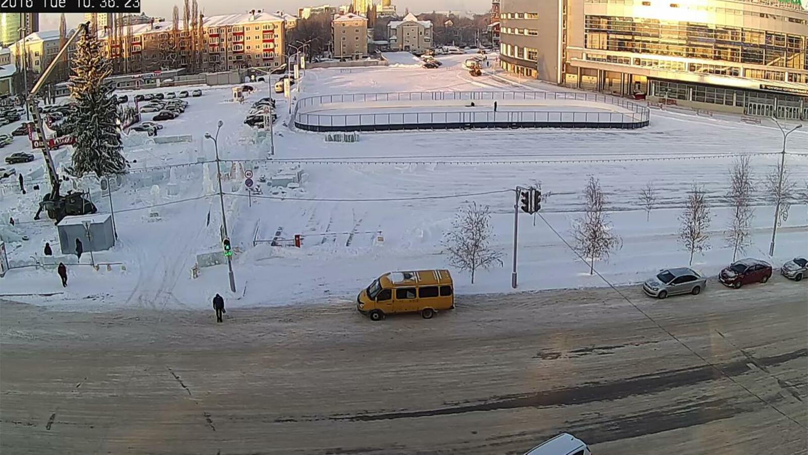 скриншот с камеры наблюдения