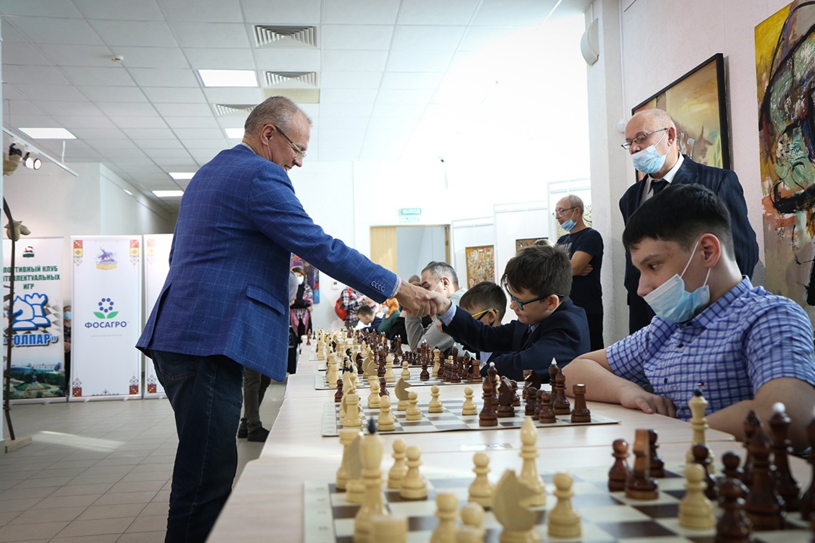 На Суперфиналах в Уфе по шахматам прошел день социальной программы