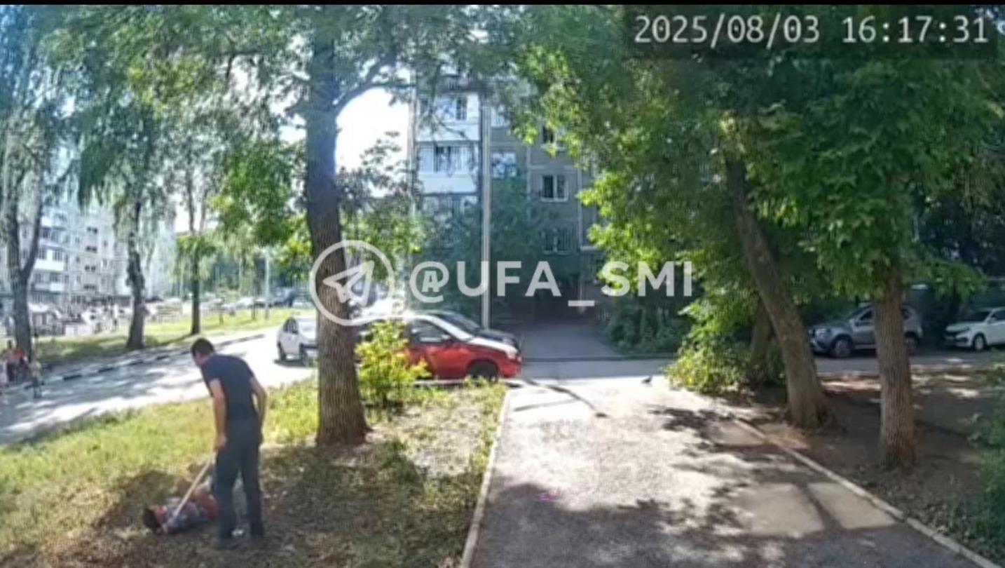 В Уфе нашли мужчину, избившего мальчика ногами и палкой в Черниковке