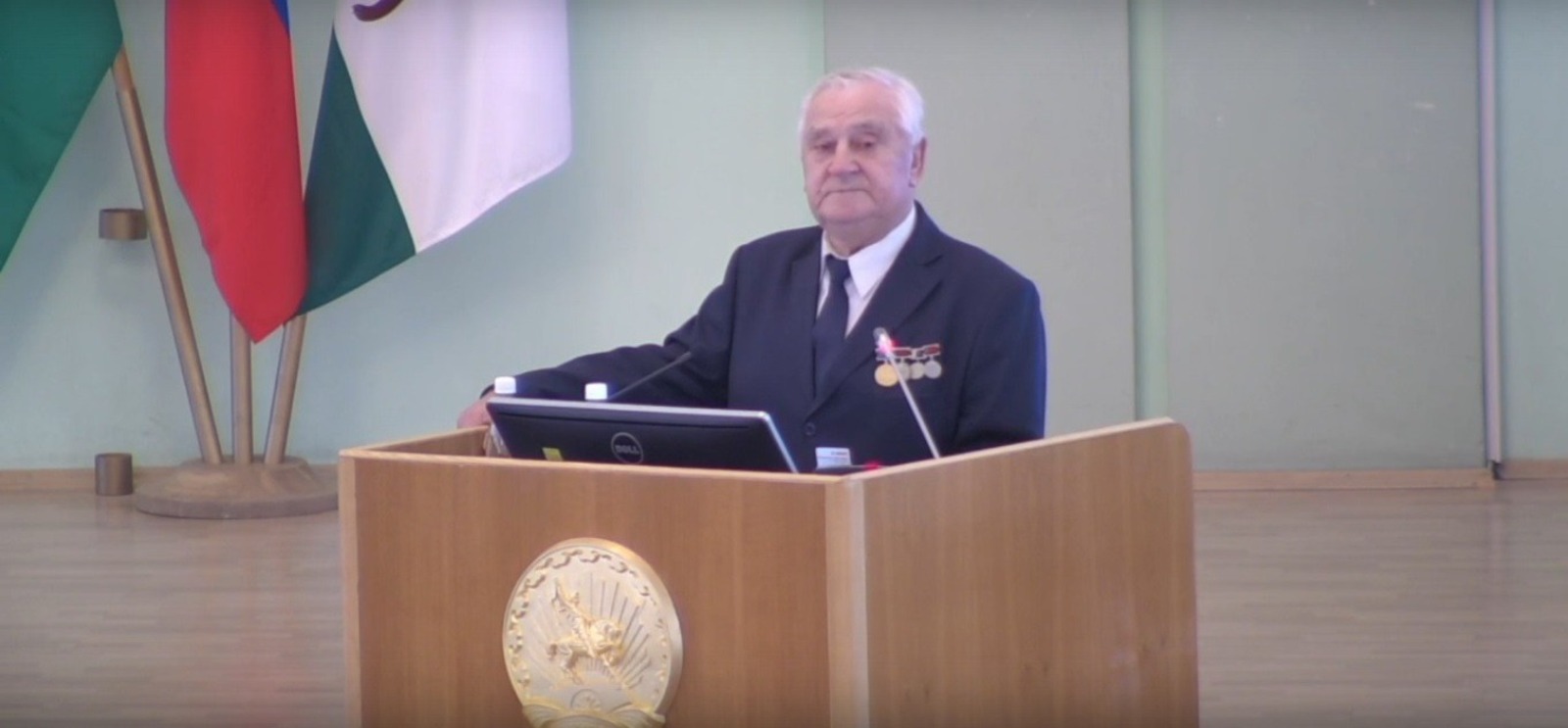 скриншот трансляции заседания горсовета Уфы