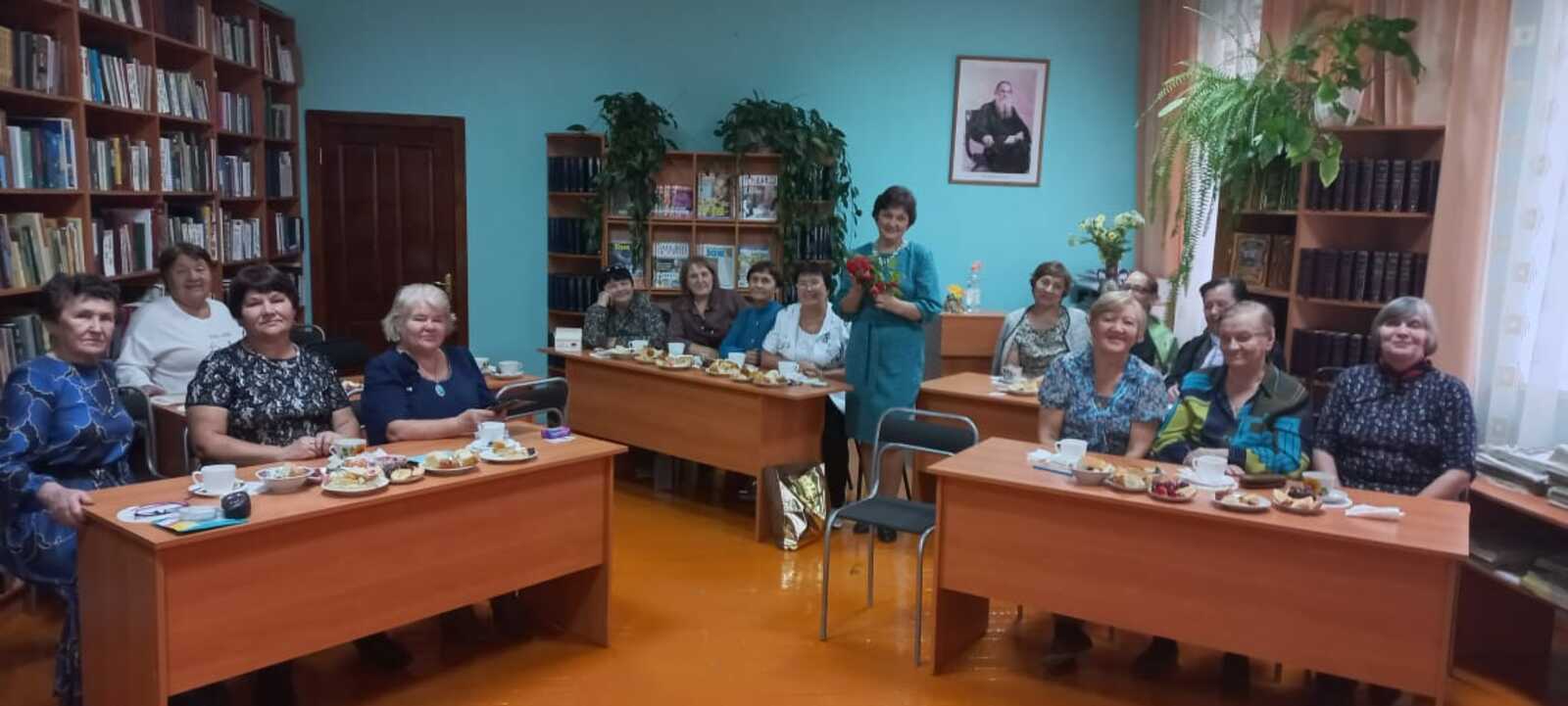 В Месягутовской библиотеке провели осенние посиделки с читателями