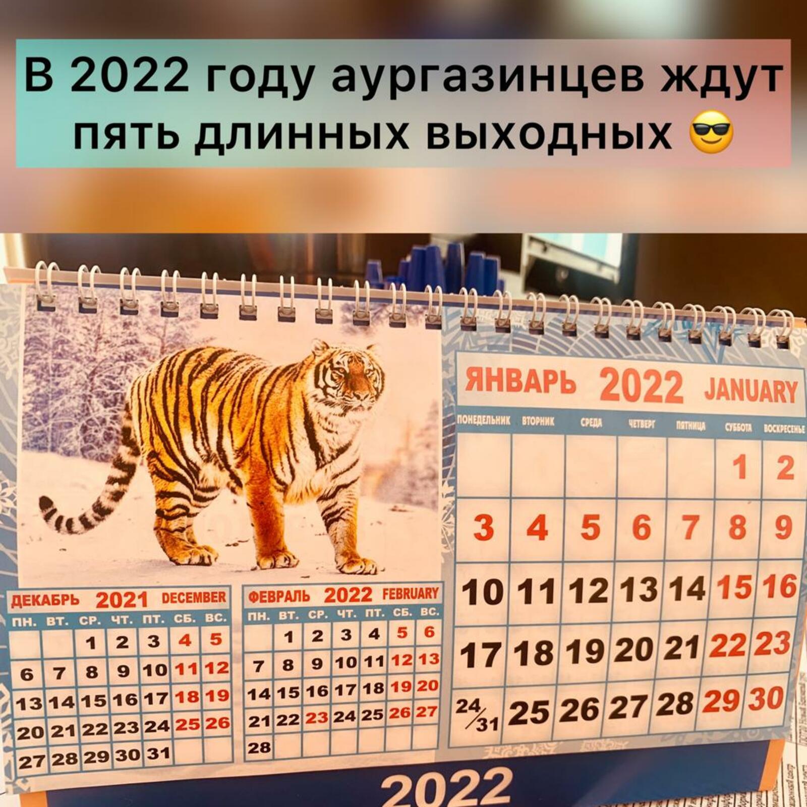 Повод порадоваться: в 2022 году россиян ждет пять длинных выходных